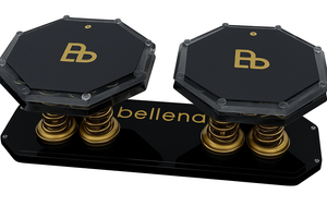 Open image in slideshow, Bellenae Black Smoke Double Spinning Balancer
